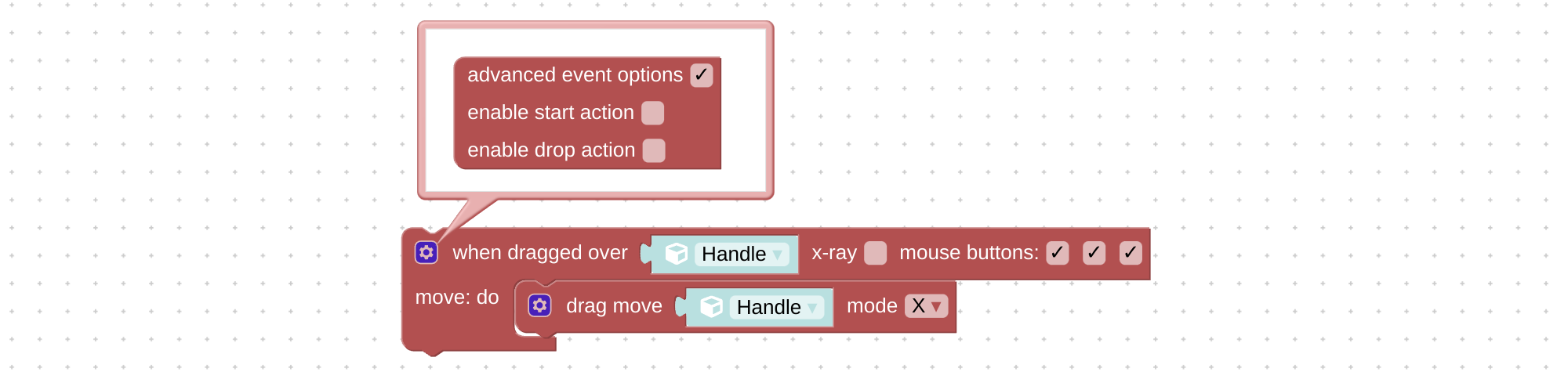 Advanced object dragging
