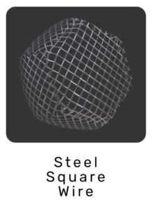 Steel square wire material